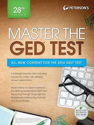 cover image of Master the GED 2014